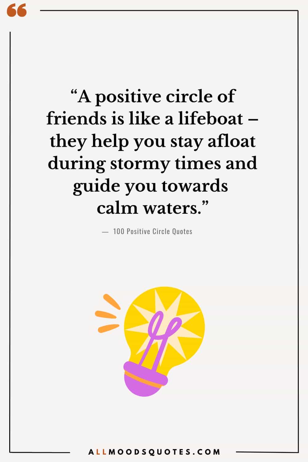 Positive Circle Quotes
