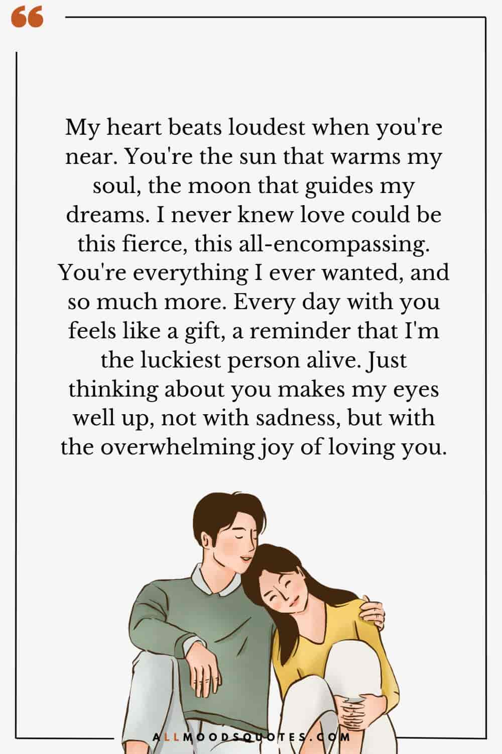 Romantic Love Messages For Your Love To Make Her Cry