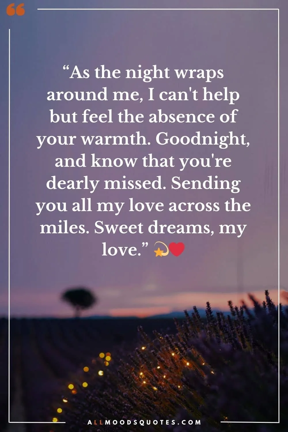 goodnight missing you quotes